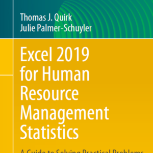 Excel 2019 for Human Resource Management Statistics